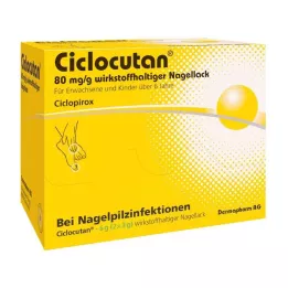 CICLOCUTAN 80 mg/g di principio attivo smalto per unghie, 6 g