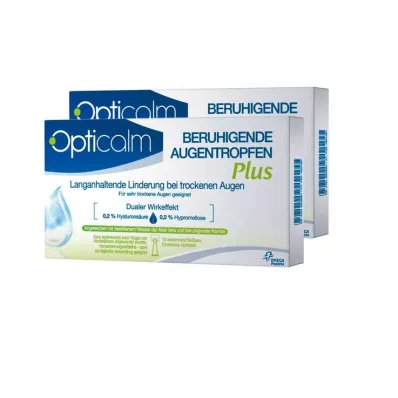 Gocce oculari lenitive Opticalm Plus in monodose, 20X0,5 ml