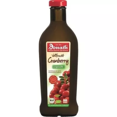 DONATH Mirtillo rosso intero non zuccherato biologico, 500 ml