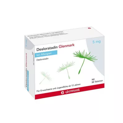 Desloratadina Glenmark 5 mg compresse, 50 pz