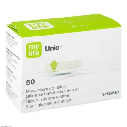 MYLIFE Strisce reattive Unio per la glicemia, 50 pz