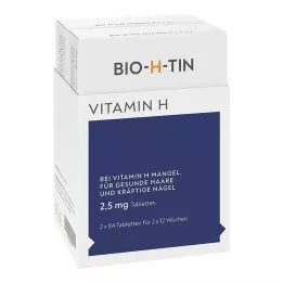 BIO-H-TIN Vitamina H 2,5 mg per 2x12 settimane tbl, 2X84 pz