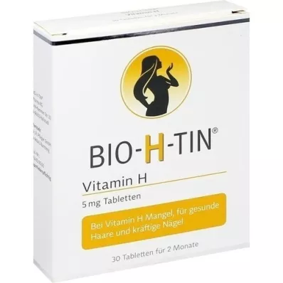 BIO-H-TIN Vitamina H 5 mg per 2 mesi compresse, 30 pz