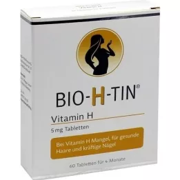 BIO-H-TIN Vitamina H 5 mg per 4 mesi compresse, 60 pz