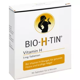 BIO-H-TIN Vitamina H 5 mg per 6 mesi compresse, 90 pz
