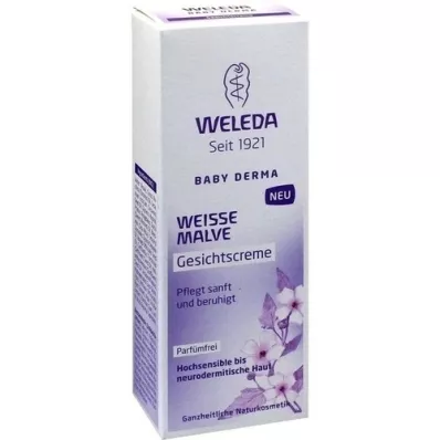 WELEDA crema viso alla malva bianca, 50 ml