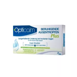 OPTICALM Gocce oculari lenitive Plus in dose singola, 10X0,5 ml