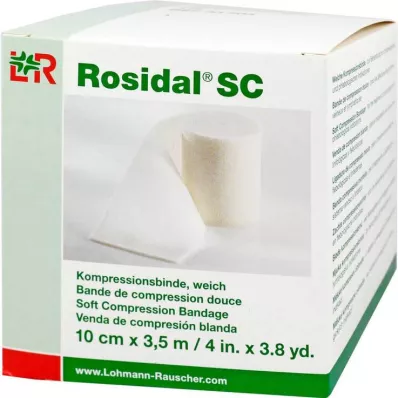 Rosidal SC benda compressiva morbida 10 cm x 3,5 m, 1 pz Rosidal SC benda compressiva morbida 10 cm x 3,5 m, 1 pz
