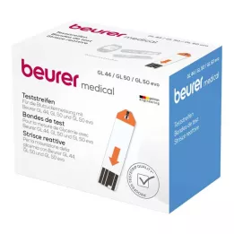 BEURER Strisce reattive per glicemia GL44/GL50, 100 pz