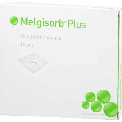 Medicazione sterile Melgisorb Plus alginato 10x10 cm, 10 pezzi