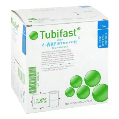 Portagomma Tubifast 2-Way-Stretch 7,5cmx10m blu, 1 pezzo Portagomma Tubifast 2-Way-Stretch 7,5cmx10m blu, 1 pezzo