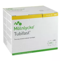 TUBIFAST Tratto a 2 vie 10,75 cmx10 m giallo, 1 pz