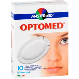 OPTOMED Impacchi oculari sterili autoadesivi, 10 pz