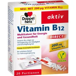 DOPPELHERZ Vitamina B12 DIRECT Pellet, 20 pz