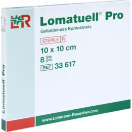 LOMATUELL Pro 10x10 cm sterile, 8 pz