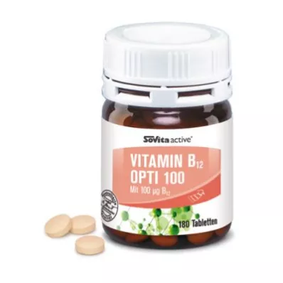Sovita active Vitamina B12 Opti 100 (180 pezzi) Sovita active Vitamina B12 Opti 100 (180 pezzi)