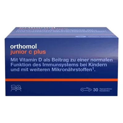 ORTHOMOL Junior C plus compresse masticabili mandarino/arancia, 30 pz ORTHOMOL Junior C plus compresse masticabili mandarino/arancia, 30 pz