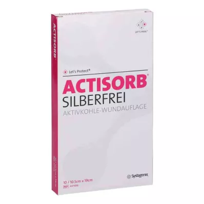 Actisorb compresse senza argento 10,5x19 cm, 10 pz Actisorb compresse senza argento 10,5x19 cm, 10 pz