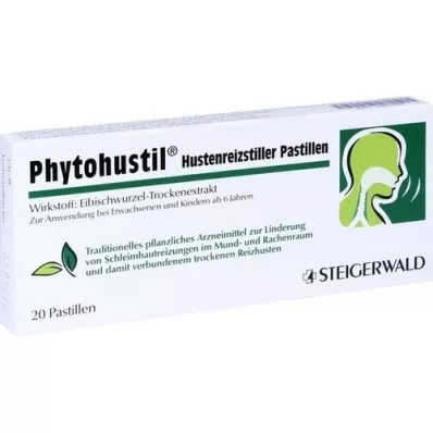 PHYTOHUSTIL Pastiglie per la tosse, 20 pz