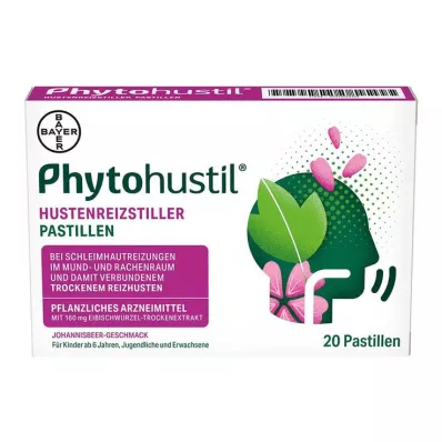 Pastiglie sedative della tosse Phytohustil, 20 pz