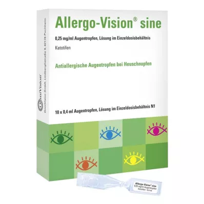 ALLERGO-VISION sine 0,25 mg/ml AT in dose singola, 10X0,4 ml