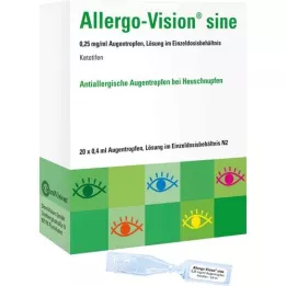 ALLERGO-VISION sine 0,25 mg/ml AT in dose singola, 20X0,4 ml