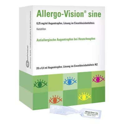 ALLERGO-VISION sine 0,25 mg/ml AT in dose singola, 20X0,4 ml