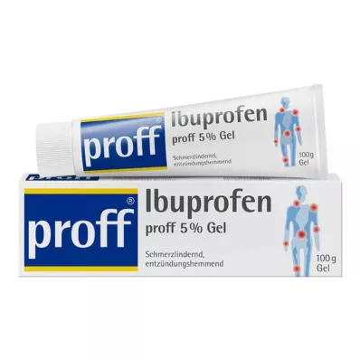 Ibuprofene proff 5% gel, 100 g Ibuprofene proff 5% gel, 100 g