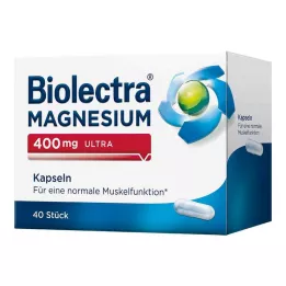 BIOLECTRA Magnesio 400 mg capsule ultra, 40 pezzi