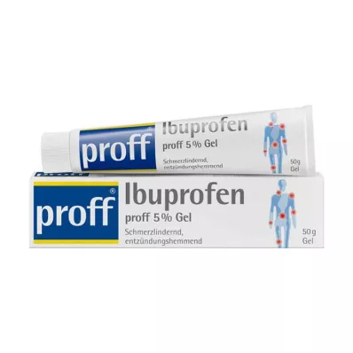 Ibuprofene proff 5% gel, 50 g Ibuprofene proff 5% gel, 50 g