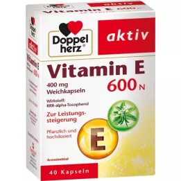 DOPPELHERZ Vitamina E 600 N Capsule molli, 40 pz