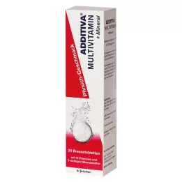 ADDITIVA Multivit. +Mineral Peach R Compressa effervescente, 20 pz