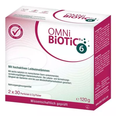 Omni Biotic 6 polvere, 2X60 g