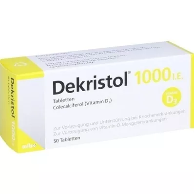 DEKRISTOL 1.000 compresse I.U., 50 pz