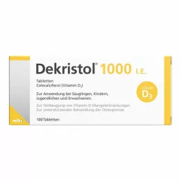 DEKRISTOL 1.000 compresse I.U., 100 pz