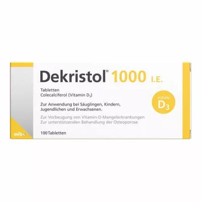 DEKRISTOL 1.000 compresse I.U., 100 pz