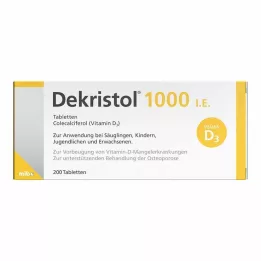 DEKRISTOL 1.000 compresse I.U., 200 pz