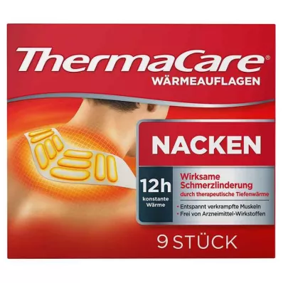 THERMACARE Cuscinetti per collo/spalla per alleviare il dolore, 9 pezzi