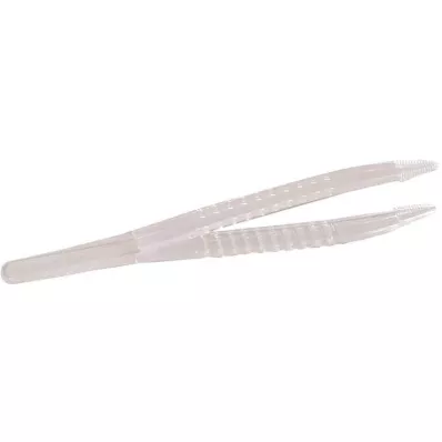 Pinzette monouso sterili in plastica 12,5 cm, 10 pz Pinzette monouso sterili in plastica 12,5 cm, 10 pz