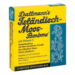 DALLMANNS Caramelle di muschio islandese, 20 capsule