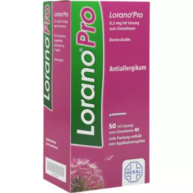 LORANOPRO 0,5 mg/ml Soluzione orale, 50 ml