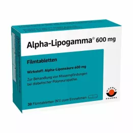 ALPHA-LIPOGAMMA 600 mg compresse rivestite con film, 30 pezzi
