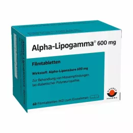 ALPHA-LIPOGAMMA 600 mg compresse rivestite con film, 60 pezzi