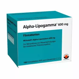 ALPHA-LIPOGAMMA 600 mg compresse rivestite con film, 100 pz