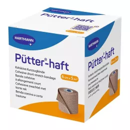 Benda Pütter-haft 6 cm x 5 m, 1 pezzo