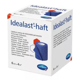 IDEALAST-benda adesiva colorata 6 cmx4 m blu, 1 pz