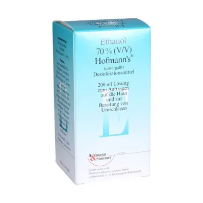 Etanolo 70% V/V Hofmann`s, 200 ml