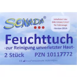 SENADA Salvietta umidificata, 2 pz