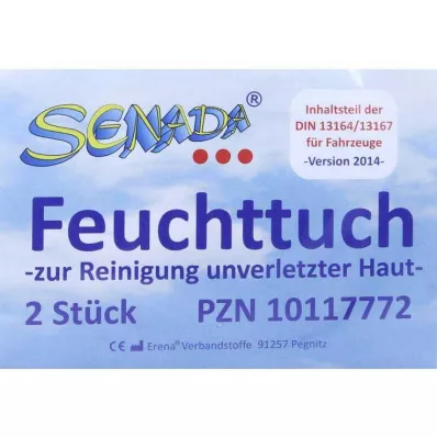 SENADA Salvietta umidificata, 2 pz