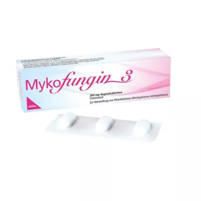 Mykofungin 3 compresse vaginali 200 mg, 3 pz